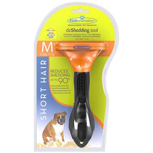 Furminator Orjinal Kısa Tüylü Orta Irk Köpekler İçin Tüy Toplayıcı Tarak M
