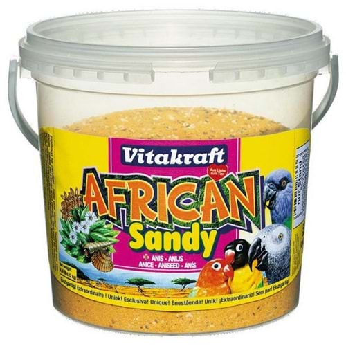 Vitakraft African Anasonlu Papağan Kumu 2 Kg.
