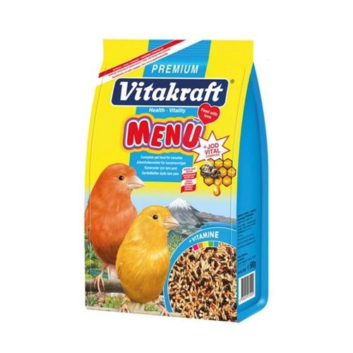 Vitakraft Menu Kanarya Yemi 500 Gr.x4 Adet
