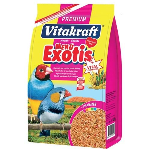 Vitakraft Menu Egzotik Finch Yemi 500 Gr.