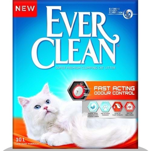 Ever Clean Fast Acting Odour Control Hızlı Koku Etkili Kedi Kumu 10 L.