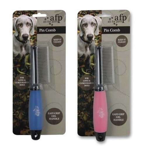 Afp 5817 Pin Comb Pembe Seyrek Dişli Tüy Kıtık Açıcı Köpek Tarağı