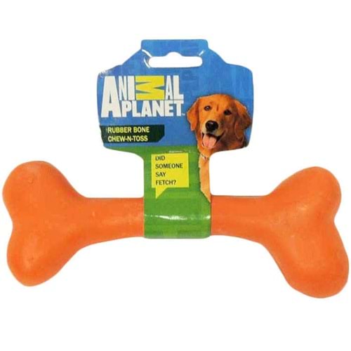 Afp 6311 Animal Planet Sert Kauçuk Kemik Köpek Oyuncağı (L)