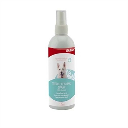 Bioline Köpek Ağız Kokusu Engelleyici ve Diş Bakım Spreyi 175 ml.