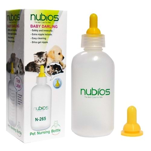 Nubios Biberon + Yedek Emzik Nubios 55 Ml. (N265)x 2 ADET