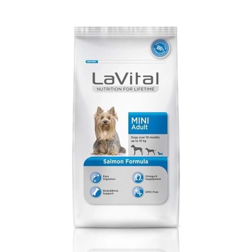Lavital Mini Adult Somonlu Yetişkin Köpek Maması 1,5kg
