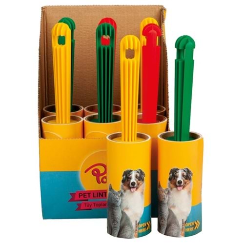 Polo Tüy Toplama Rulosu 9'Lu Set (30 Yaprak)