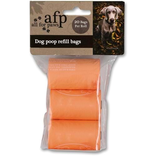 Afp 5801 Köpek Dışkı Toplama Kaka Torbası 20x3 Adet 1 Paket