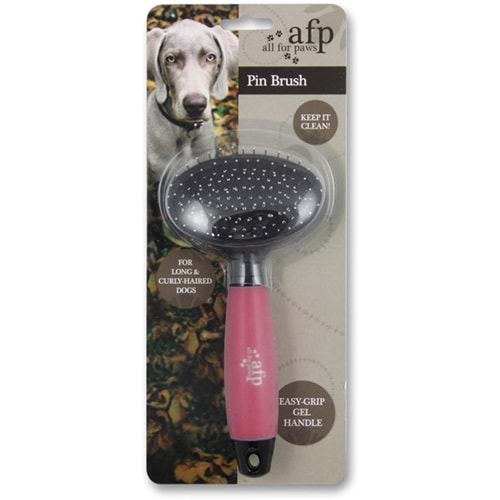 Afp 5815 Pin Brush/Köpek Tarağı / Fırçası Pembe