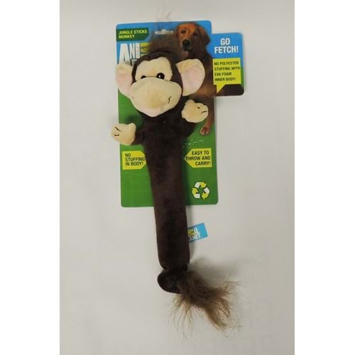 Afp 6331 AP Baston Maymun Peluş Sesli Köpek Oyuncağı 40 cm.