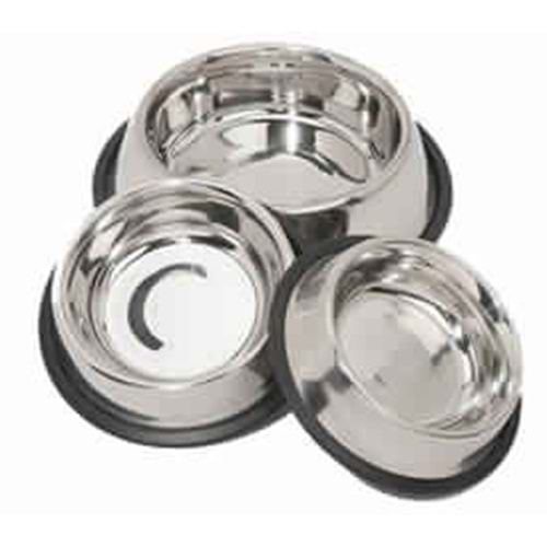 ASI 24 Piramit Çelik Köpek Mama Kabı 24 Oz. 700 Ml.