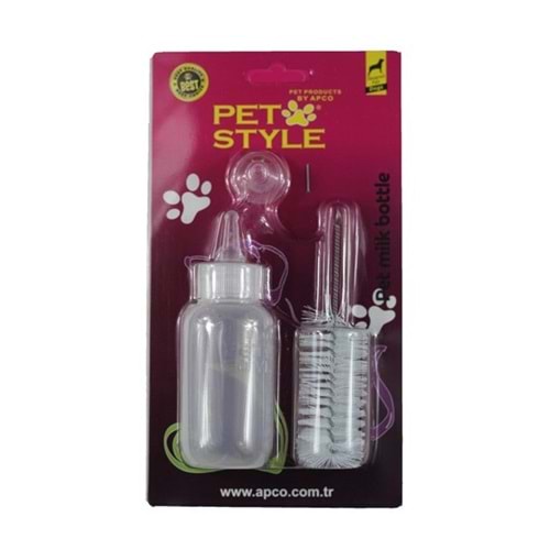 Pet Style Kedi ve Köpek Biberon Seti 50 ml.