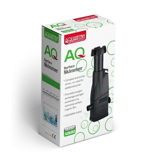 Aquawing AQ680 Akvaryum Yüzey Emici Filtresi 5 W 880 L/S