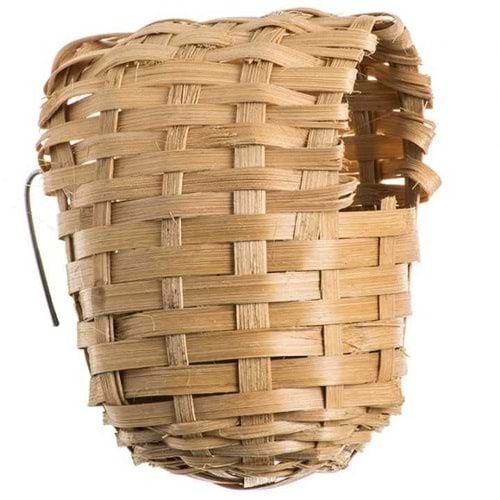 %100 Doğal Egzotik, Finch Bülbül Yuvası 11,5x12x15 cm. 4 Adet