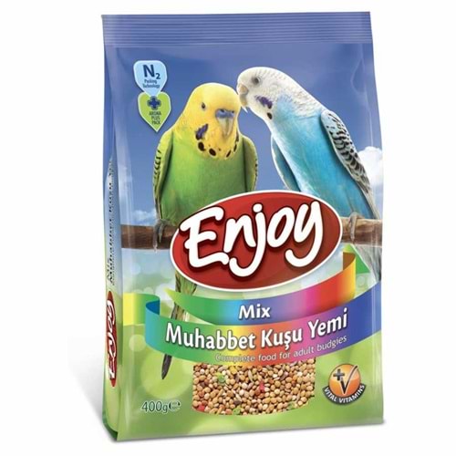 Enjoy Muhabbet Kuşu Yemi Mix 400 Gr.
