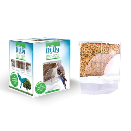 Fit Fly Akıllı Kuş Yemliği 7x10x14 cm. x 4 Adet