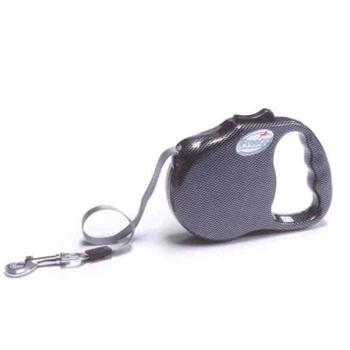 Freego FG26X Otomatik Köpek Gezdirme Tasması Large 5 m. Şerit/41 Kg Nokta Desen