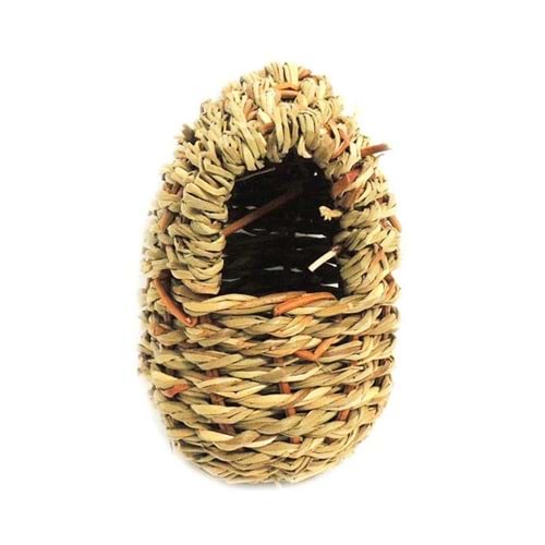 911769 - %100 Doğal Egzotik, Finch Bülbül Yuvası 9x9x12 cm.