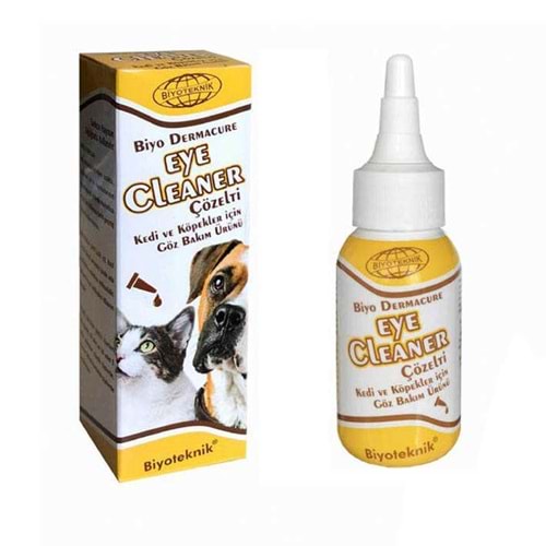 Biyo Dermacure Eye Cleaner Kedi ve Köpek Göz Bakım Solüsyonu 50 Ml.