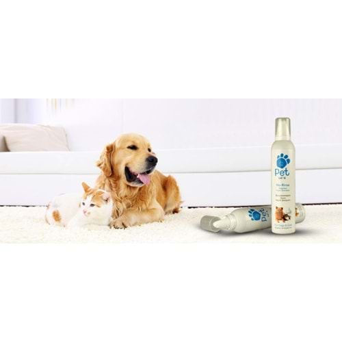 Pet Love Durulanmayan Köpük Kedi/Köpek Şampuanı 300 ml.