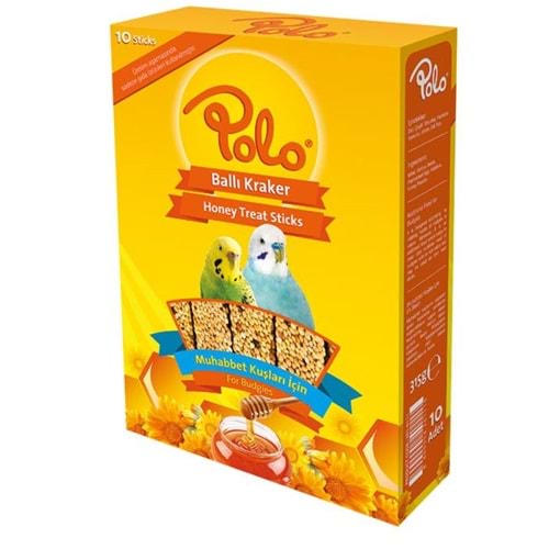 Polo Ballı Muhabbet Kuşu Krakeri (10 lu Paket)