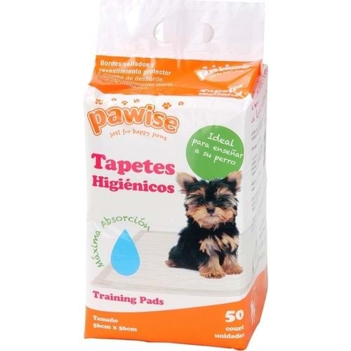 Pawise 11442 Pee Pads Köpek Tuvalet 50 Adet Çiş Pedi 56x56 cm.