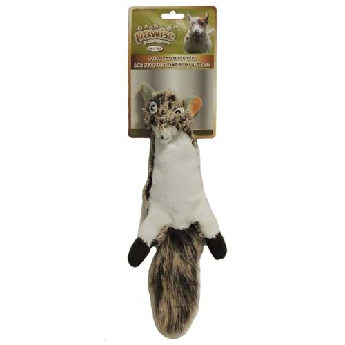 Pawise 15077 Tüylü Peluş Sincap Köpek Oyuncağı 33 cm.