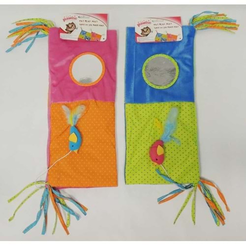 28563 Crackle Cat Mat Toy - Oyuncaklı Sesli Kedi Paspas