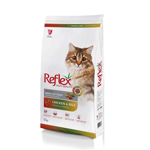 Reflex Multicolour-Renkli Taneli Yetişkin Kedi Maması 15 kg.