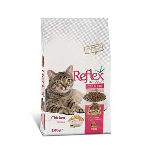 Reflex Tavuklu Yetişkin Kedi Maması 1,5 kg.