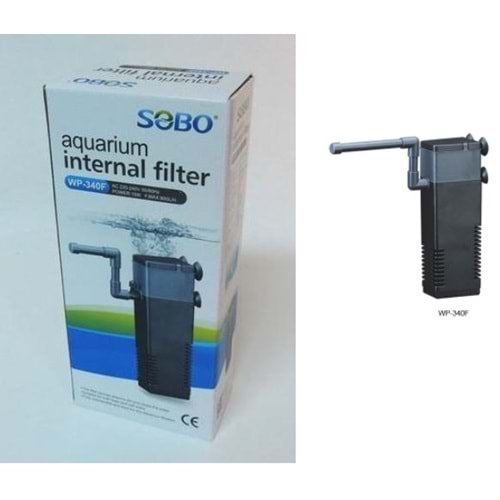 Sobo WP-340F Akvaryum İç Filtre 800 L/S 15 W