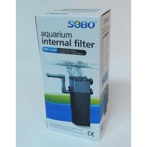 Sobo WP-330F Akvaryum İç Filtre 600 L/S 12 W