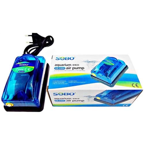 Sobo SB-248A Tek Çıkışşı Hava Motoru 3L/Dak 3 W