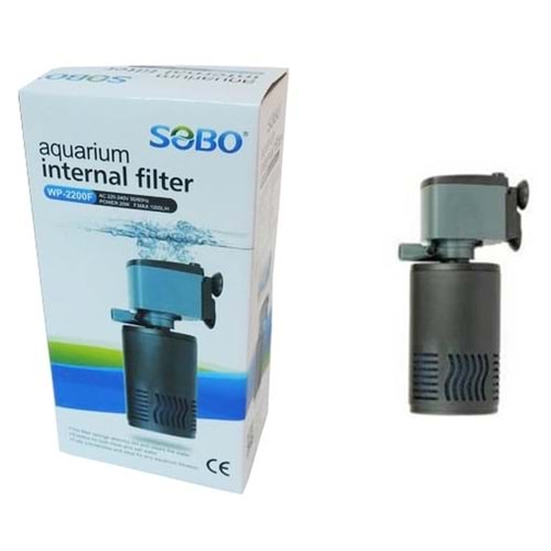 Sobo WP-2200F Akvaryum İç Filtre 1000 L/S 20 W