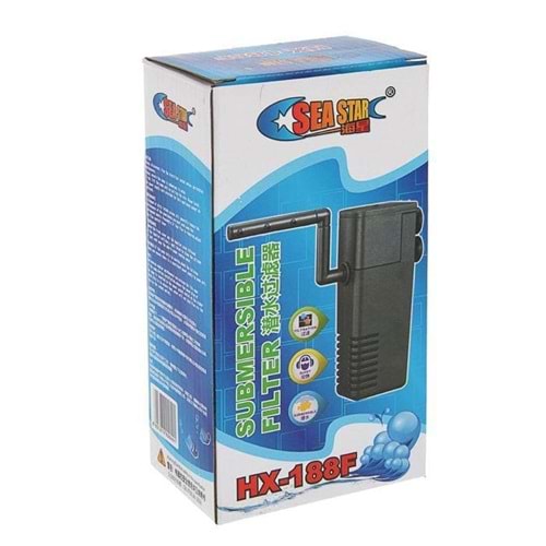 Sea Star HX-188F Akvaryum İç Filtresi 600 L/S 8 W