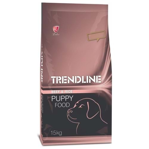 Trendline Puppy Biftekli Pirinçli Yavru Köpek Maması 15 Kg.