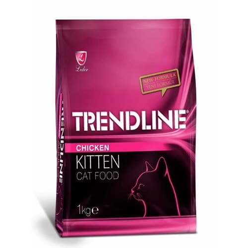 Trendline Tavuklu Kitten Yavru Kedi Maması 1 Kg.