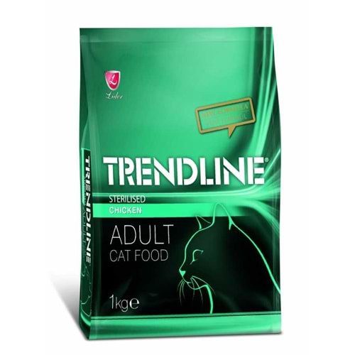 Trendline Sterilised Tavuklu Kısır Yetişkin Kedi Maması 1 Kg.