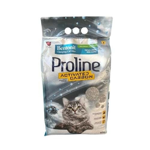 Proline Aktif Karbonlu Kedi Kumu 10 Lt.