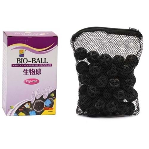 Xinyou XY-260 Bioball 26mm 50 adet İçerisi Süngerli Bioball+Fileli Torba