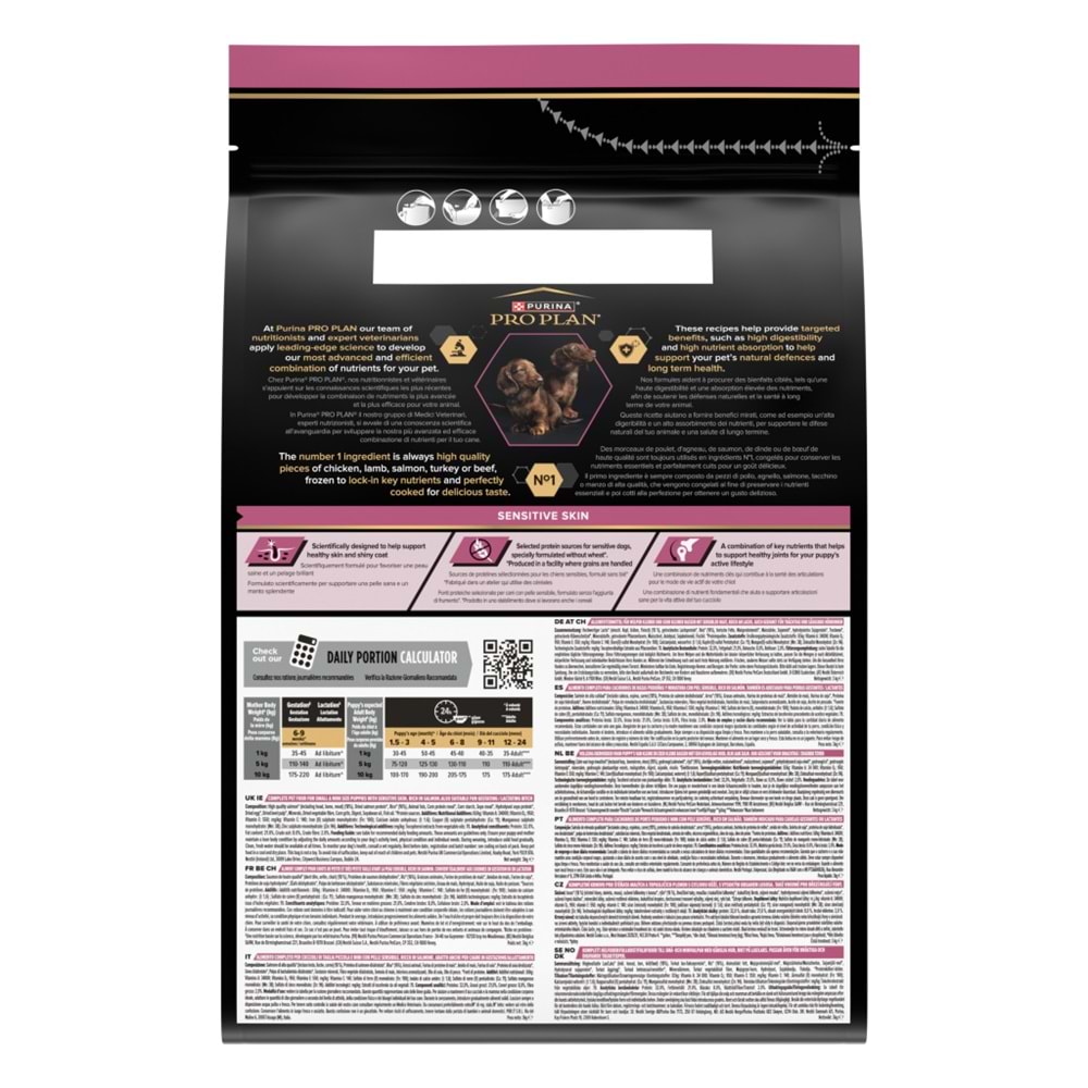 Pro Plan Sensitive Somonlu Küçük Irk Yavru Köpek Maması 3 Kg.