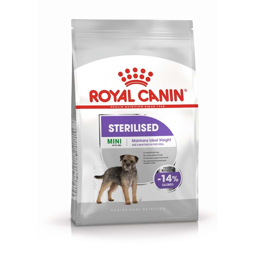 Royal Canin Mini Sterilised Kısırlaştırılmış Köpekler için Yetişkin Köpek Maması 3kg