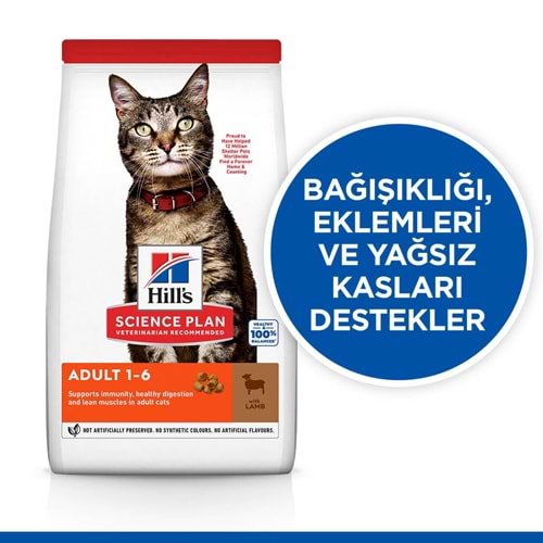 Hills Optimal Care Kuzu Etli Yetişkin Kedi Maması 1,5 Kg.