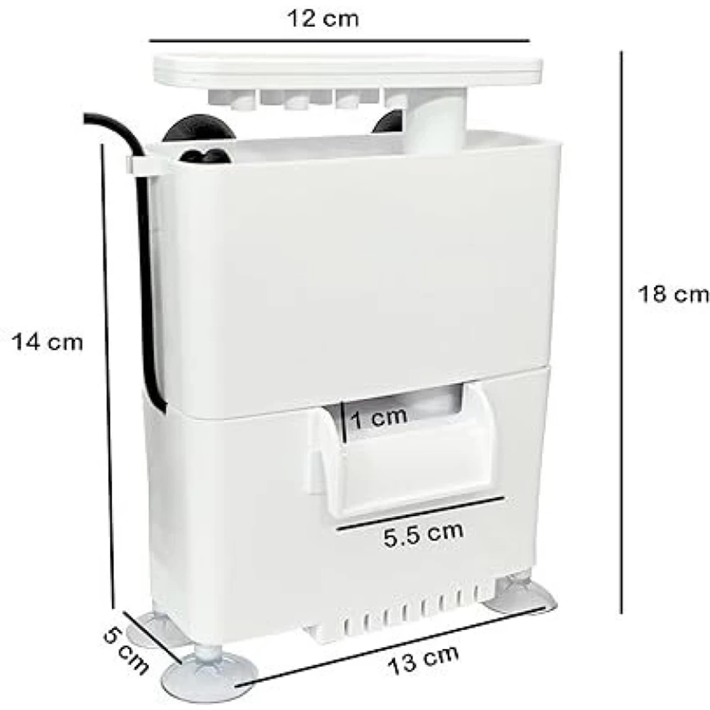 Sobo WP-328H Alçak Seviye Mini Askı Filtre 500 Lt/S 8W