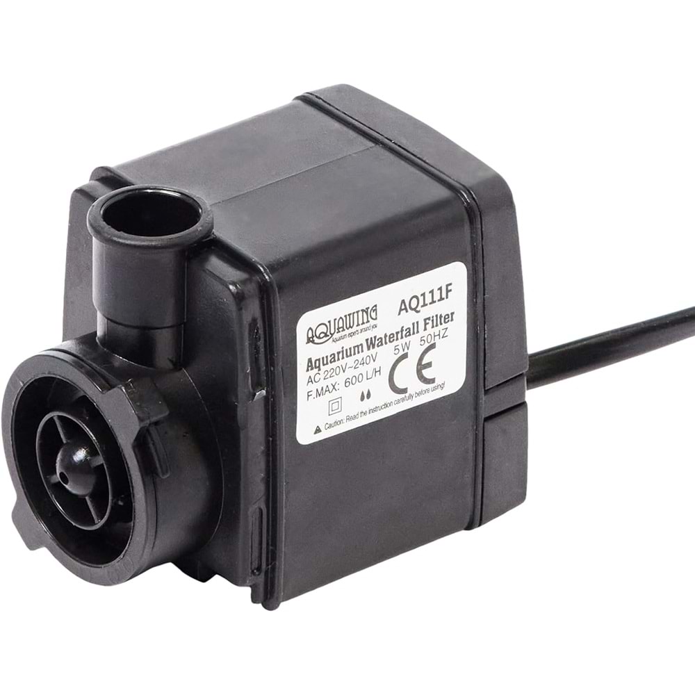 Aquawing AQ111f Akvaryum Şelale İç Filtresi 5w 600l/H