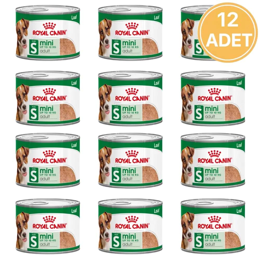 Royal Canin Küçük Irk Konserve Köpek Maması 195gr 12li Paket