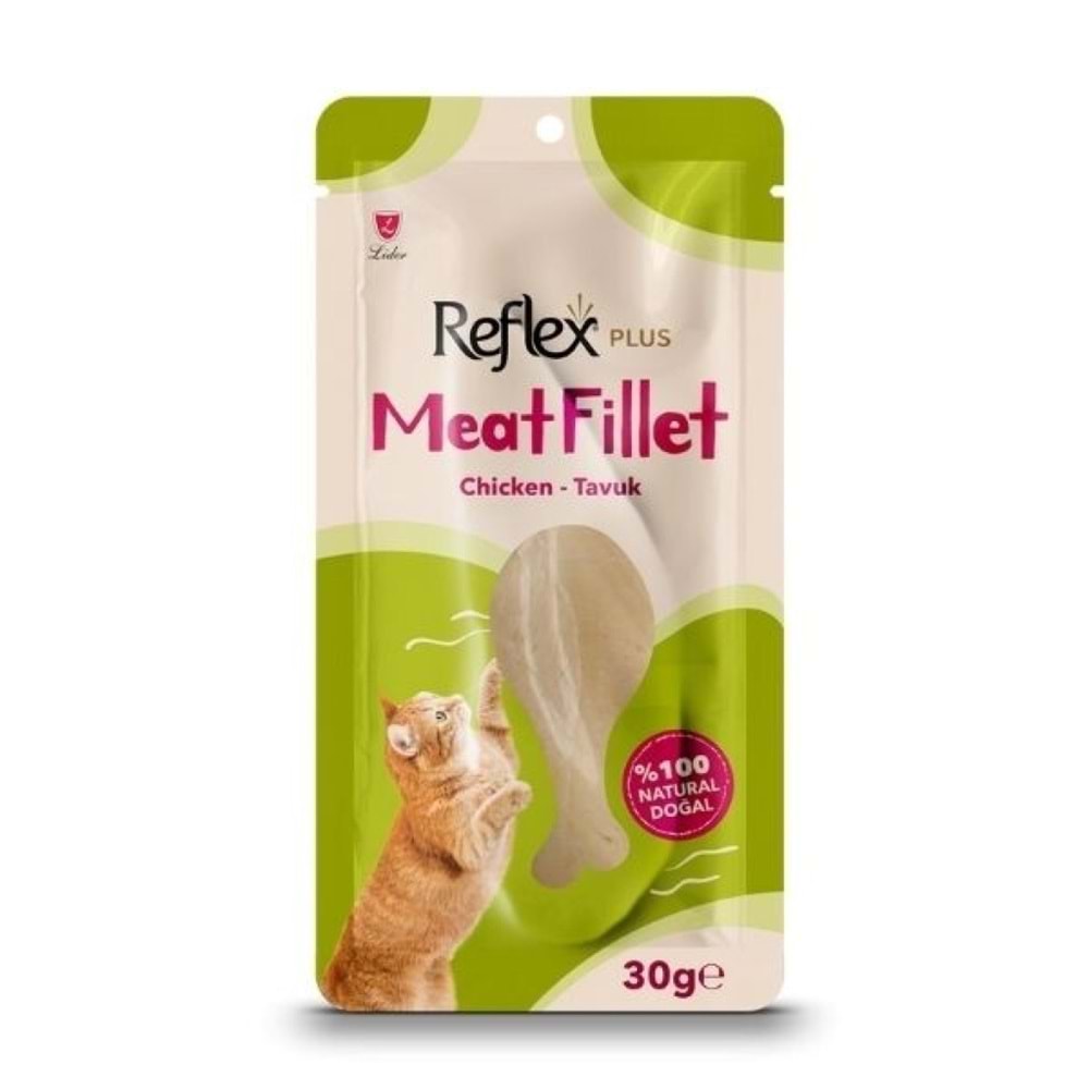 Reflex Plus Natural Tavuk Fileto Kedi Ödül Maması 30 gr