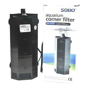 Sobo WP-808C Akvaryum Köşe İç Filtre 800 L/S 15 W